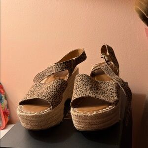 Universal Thread Animal Print Espadrilles